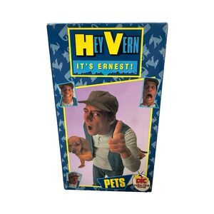 Hey Vern It's Ernest! Pets VHS Tape Children's Comedy 1988 NTSC